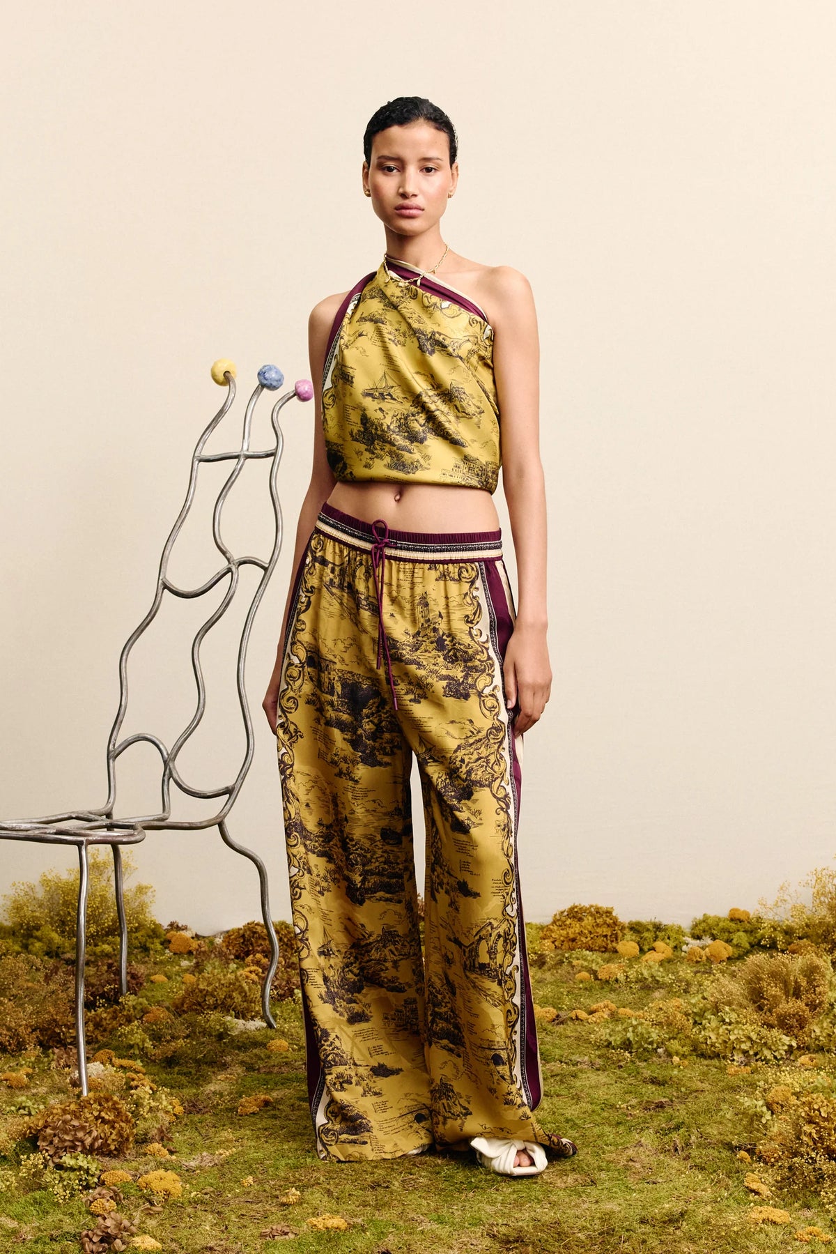 MARTOS PANT-GOLD