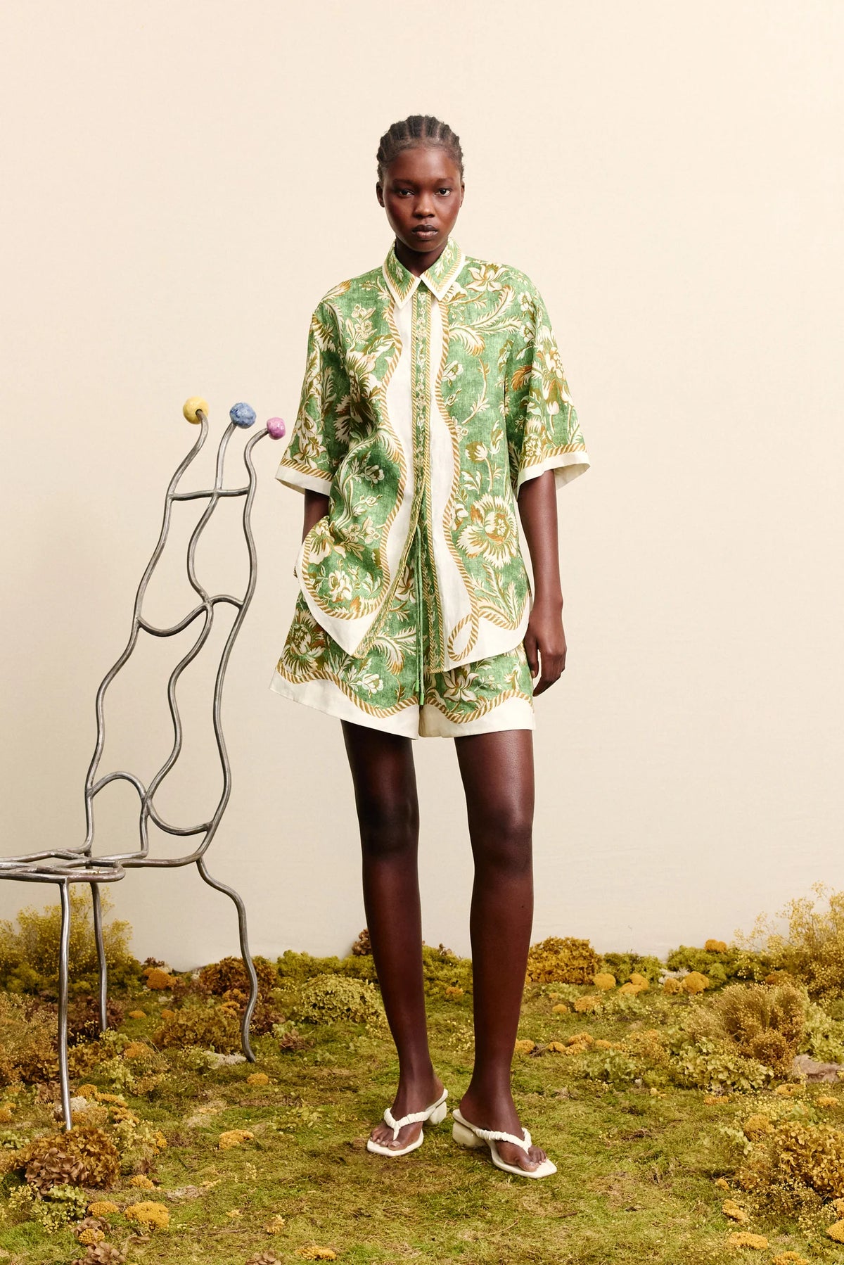 ALESSIA SHIRT-GREEN
