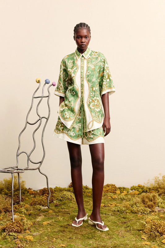 ALESSIA SHIRT-GREEN