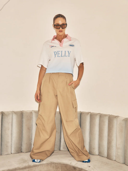 LUCKY STAR POLO- VINTAGE WHITE