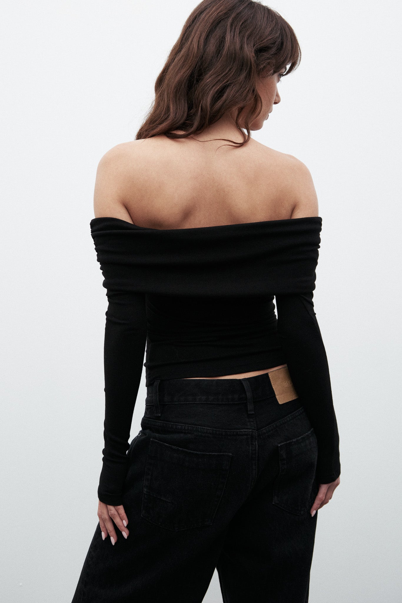 ALESSANDRA TOP - BLACK