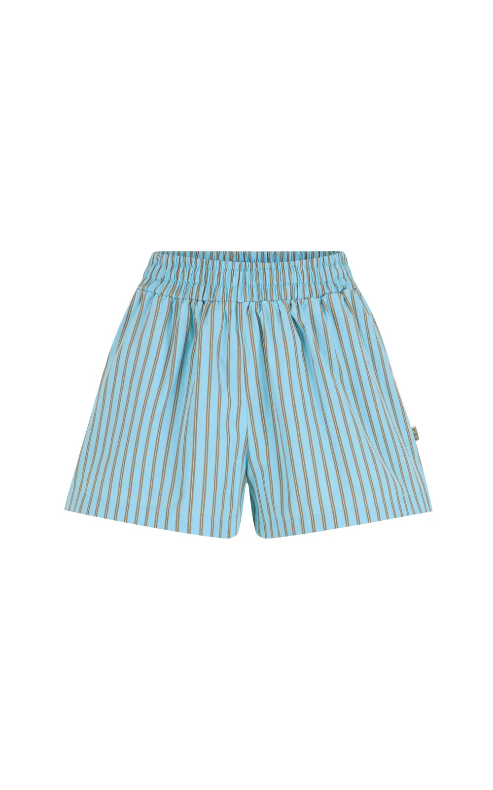 AJJA STRIPE SHORT - SKY BLUE