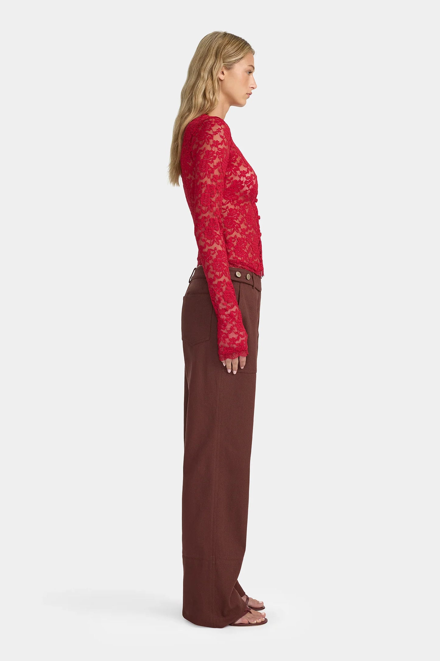 ALYSSA LACE CARDIGAN