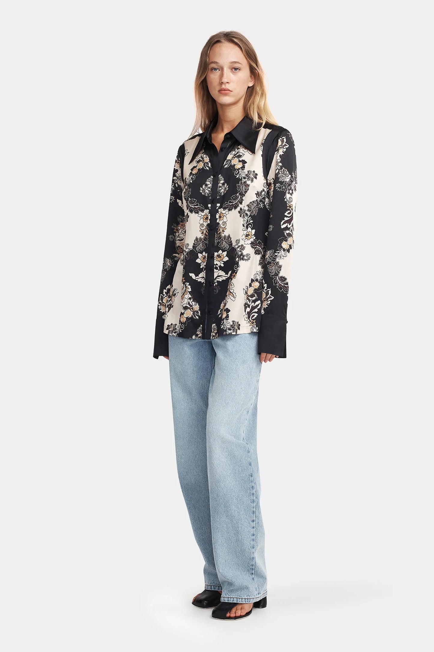 AMAYA BLOUSE - NIGHTGARDEN