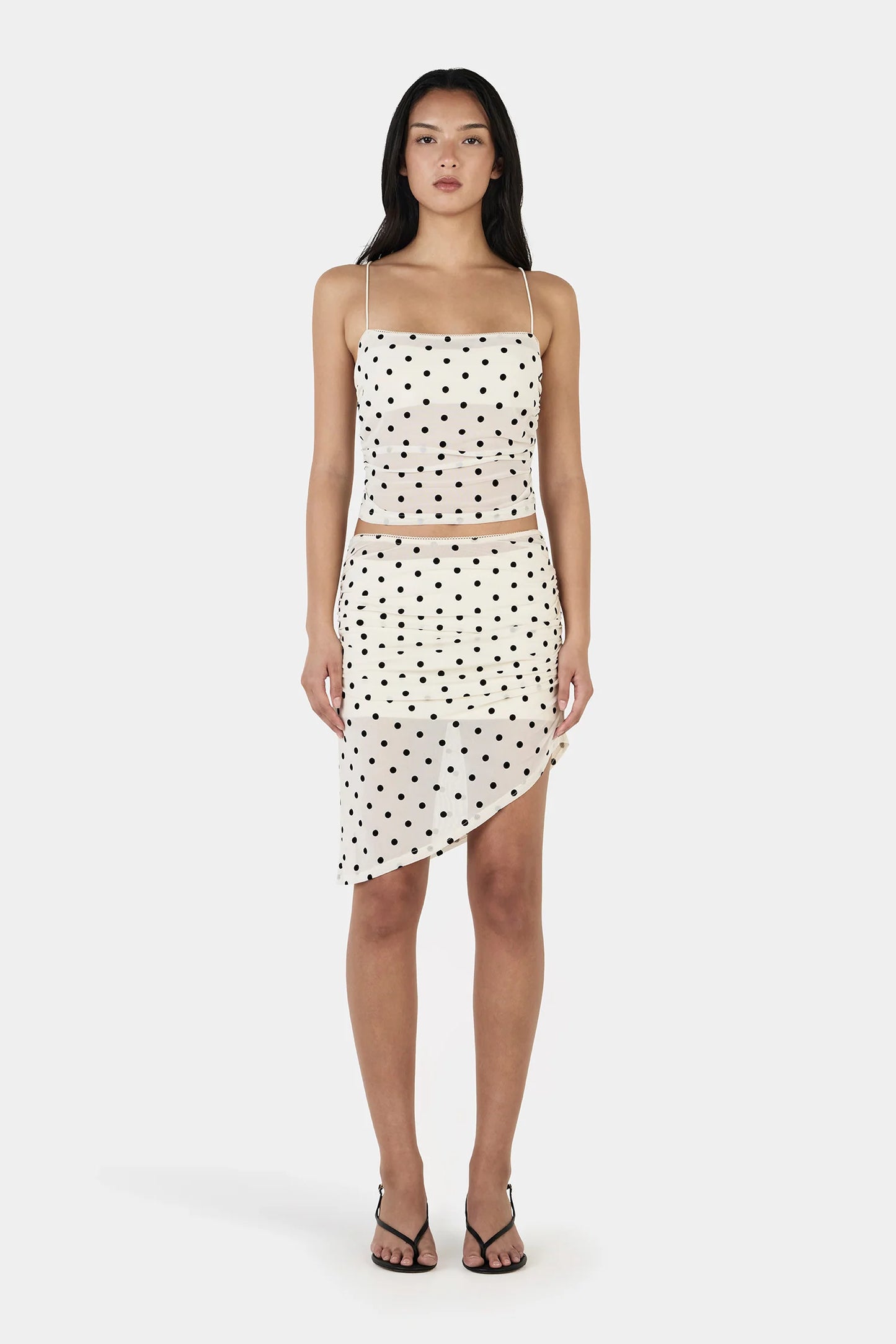 TALIA MIDI SKIRT - CREAM