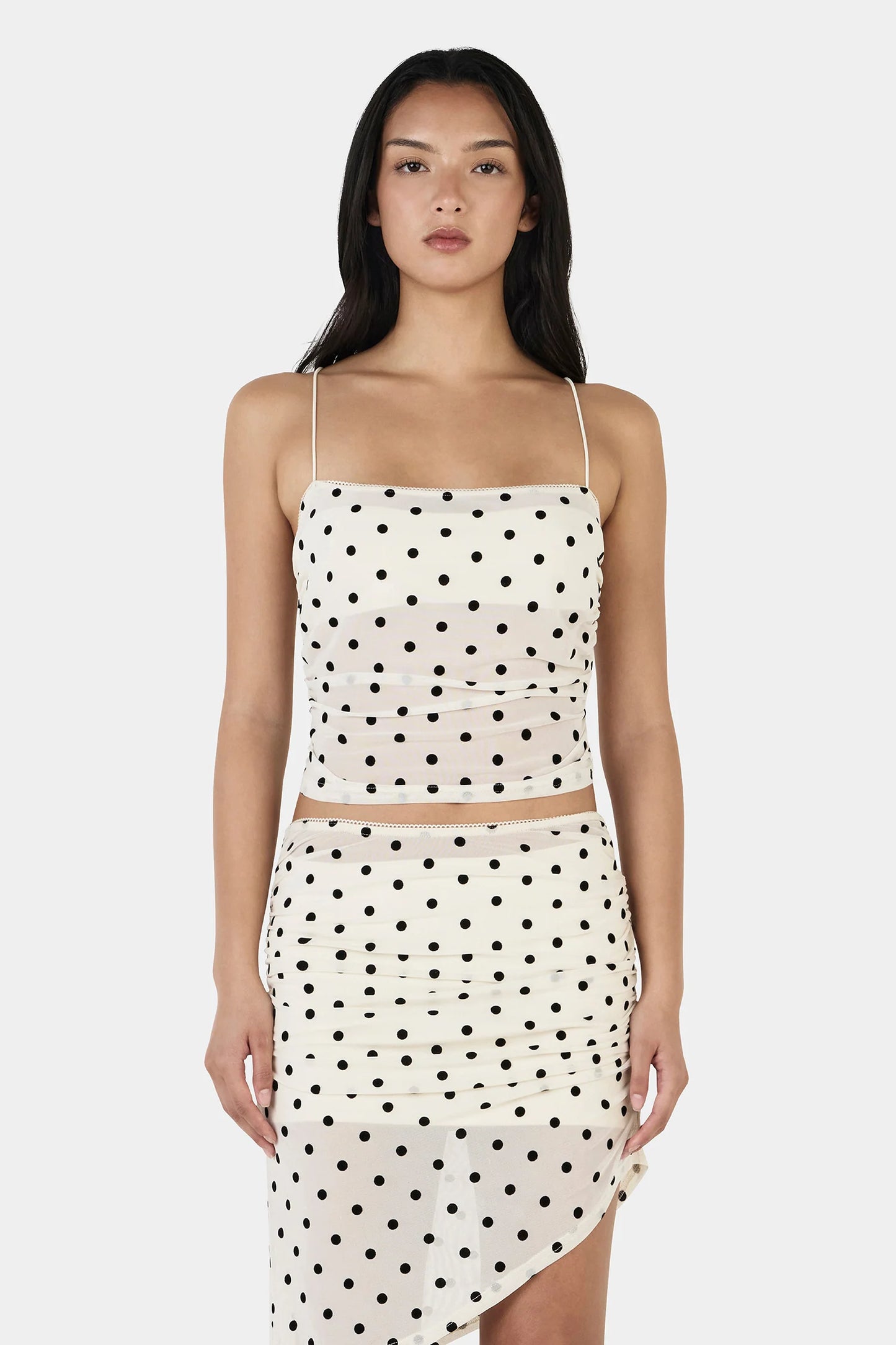 ASENA CAMI - CREAM POLKA
