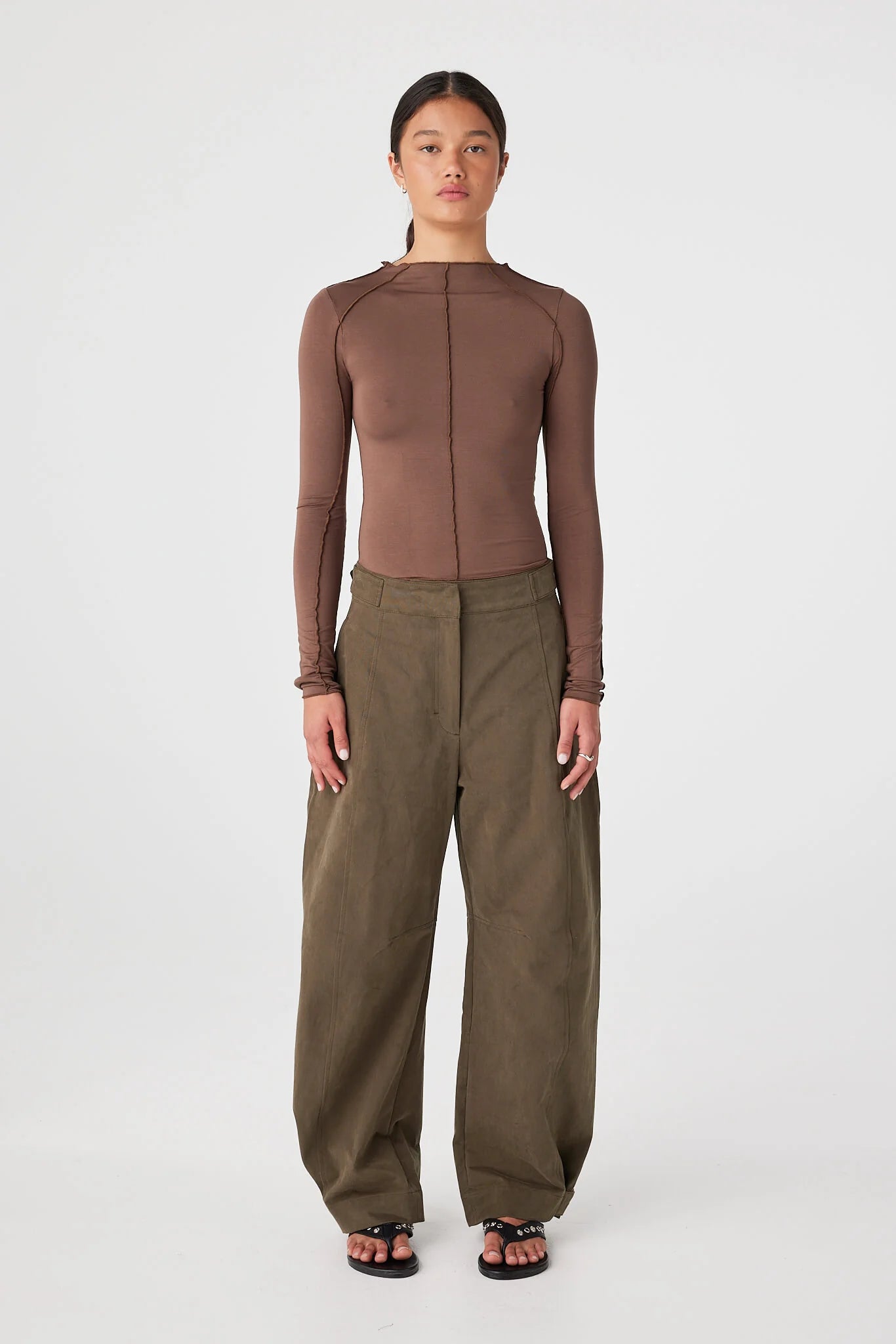 EAMES PANT - KHAKI