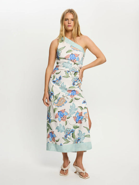 AZURE MIDI DRESS - AZURE