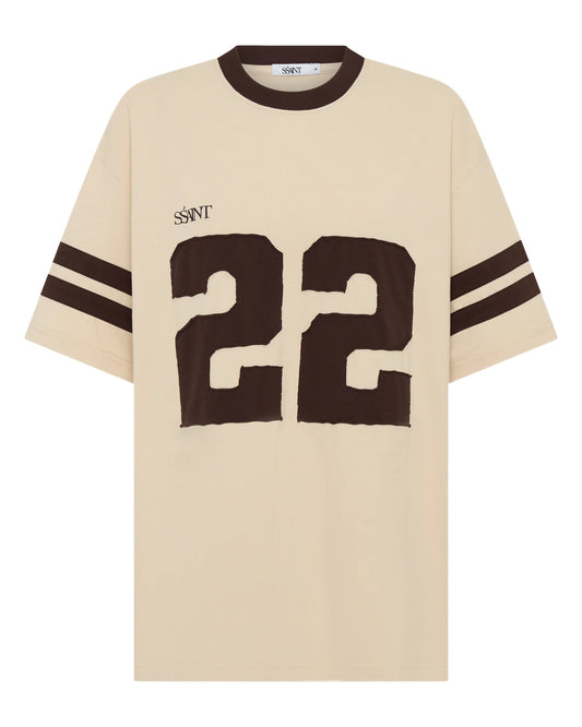 22  MOTION TEE - CREAME/ ESPRESSO