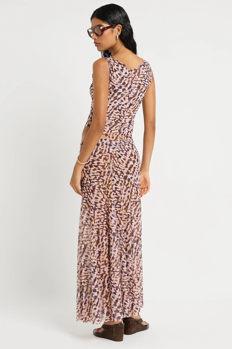 OTTIE MAXI SKIRT - PAPILLO