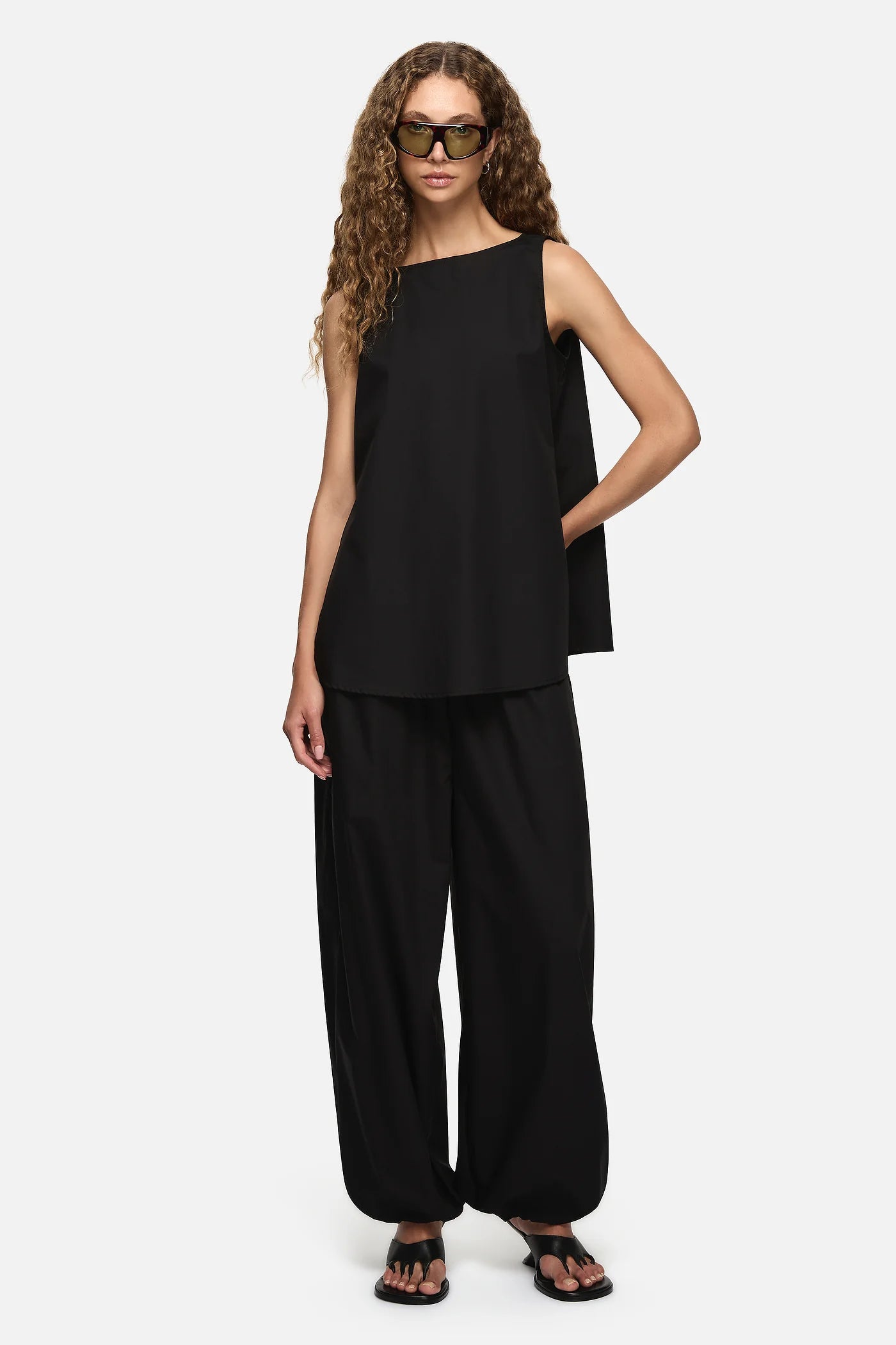 YAN PANTS - BLACK
