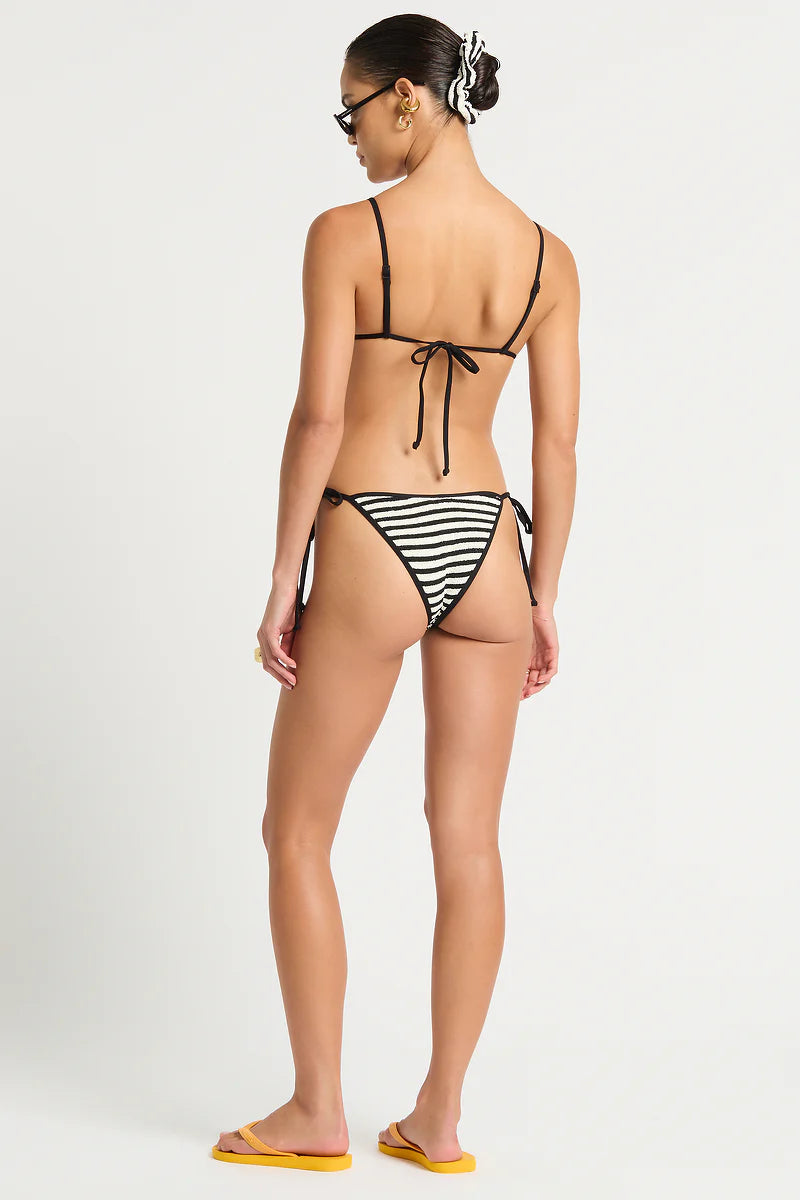 LUANA TRI - BLACK DOT STRIPE