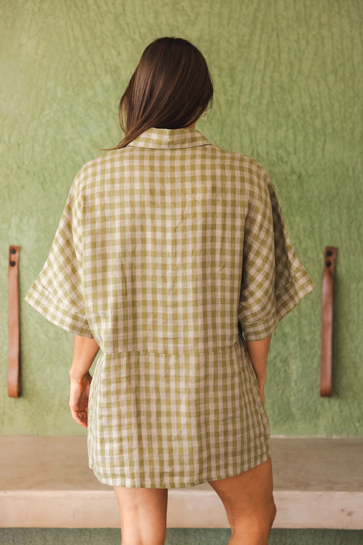 HARPER - GREEN GINGHAM