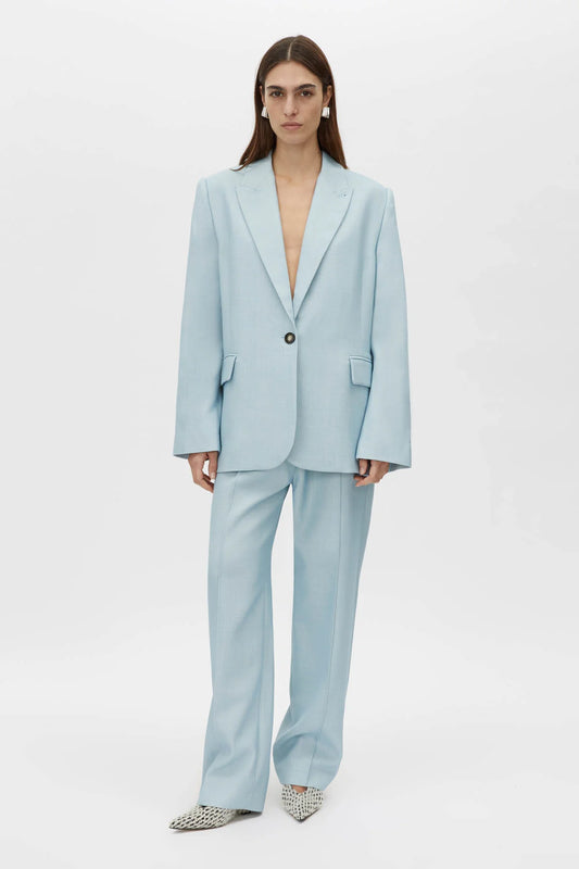 GEHRY BLAZER-CHALKY BLUE