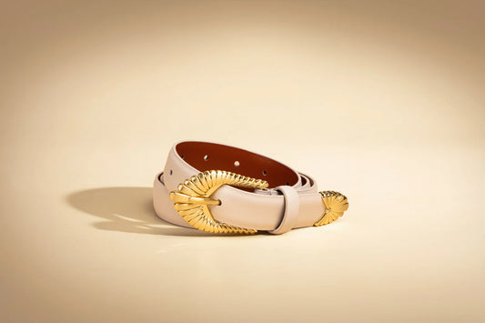 THE ZOLNA BELT - ECRU