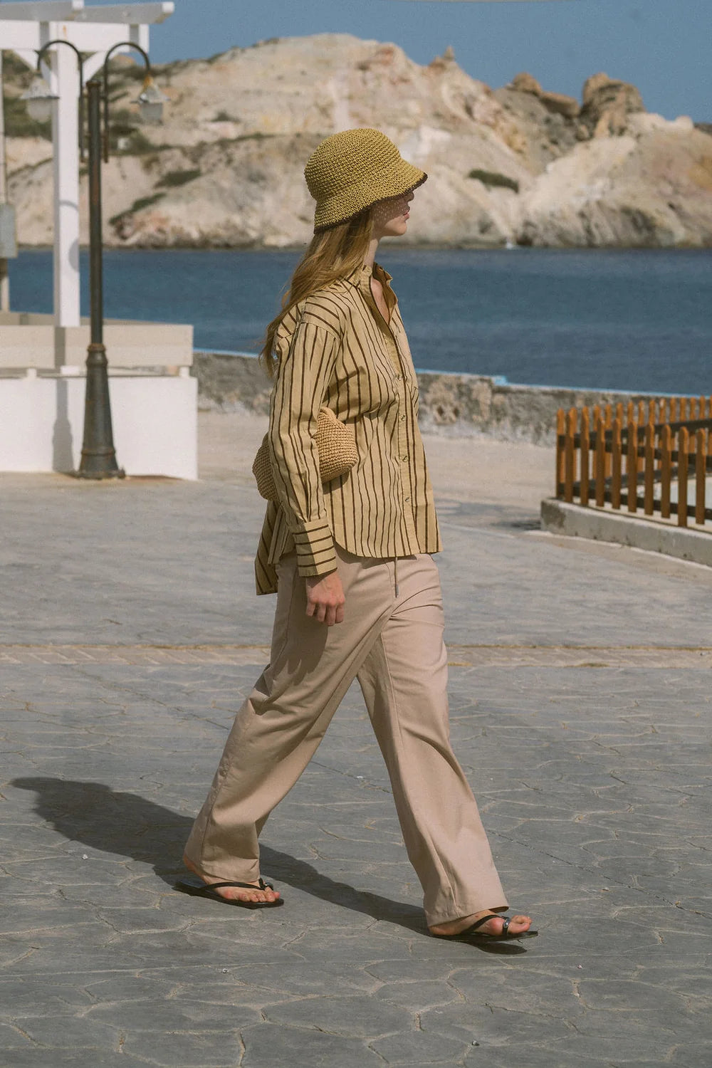AJJA POCKET SHIRT - SAND