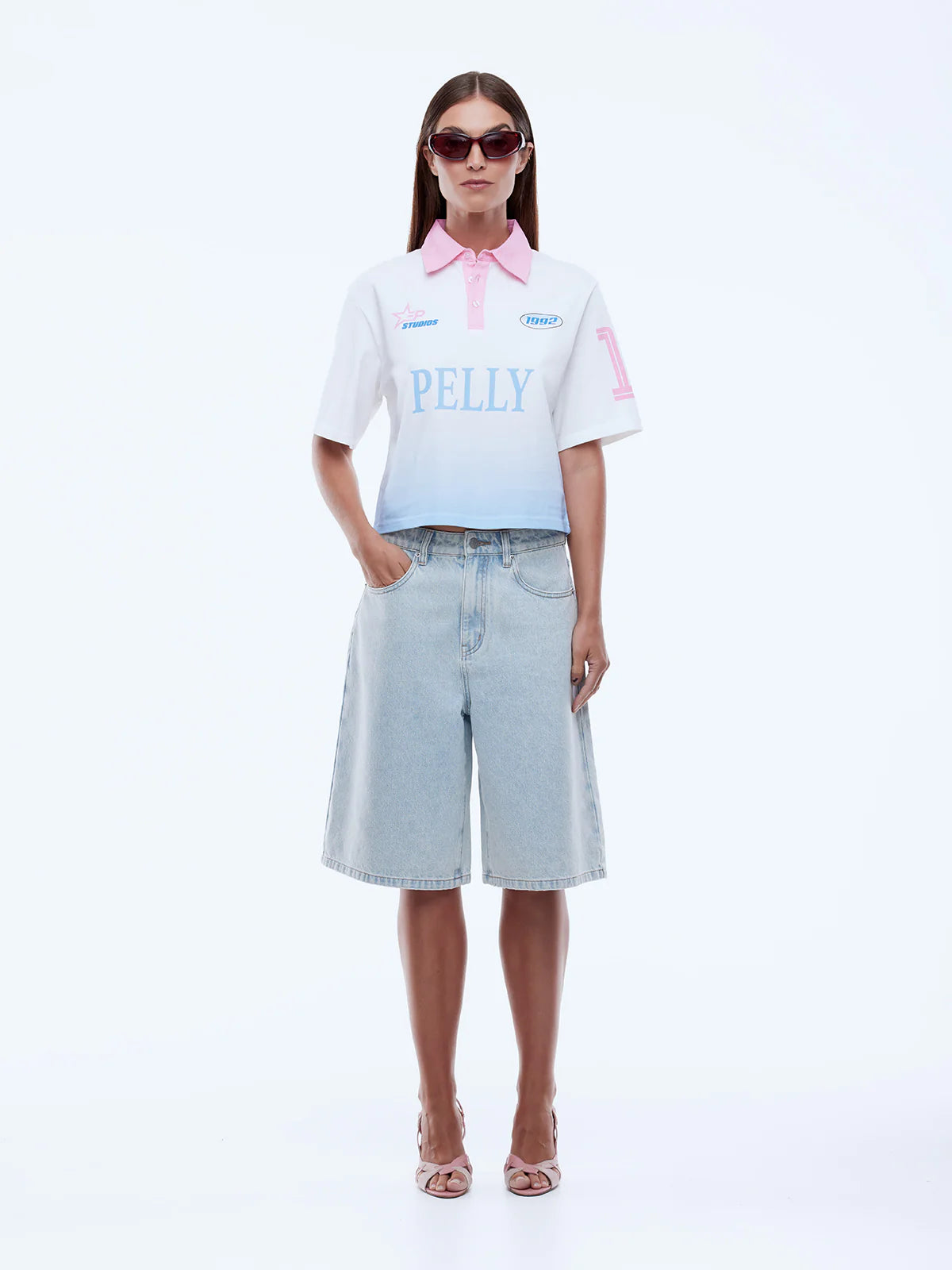 LUCKY STAR POLO- VINTAGE WHITE