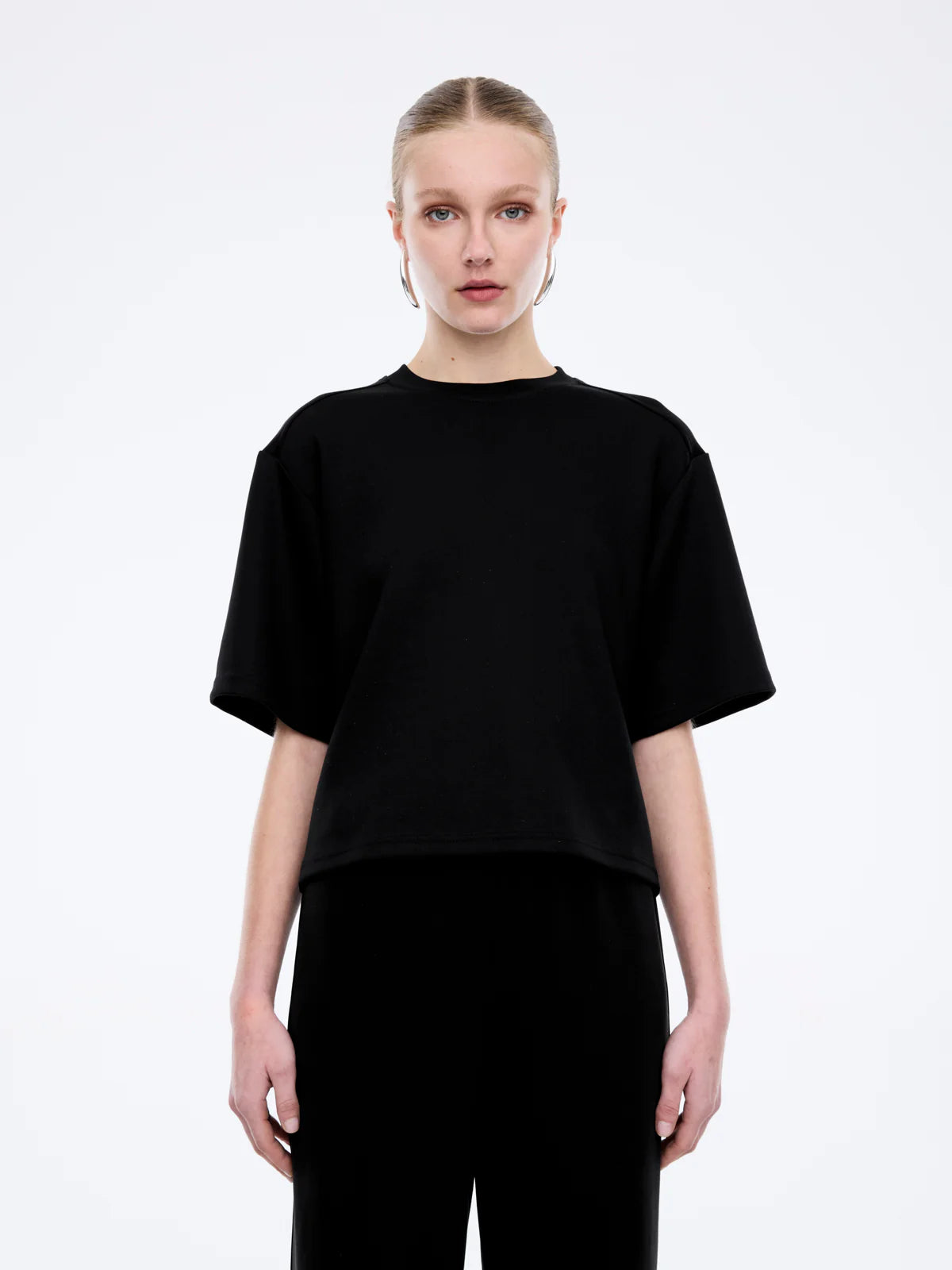 ALESSA RELAXED SOFT JERSEY TEE