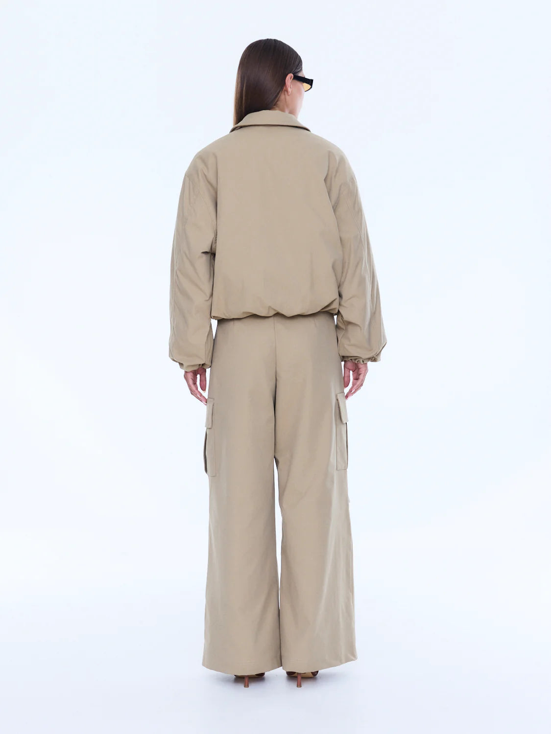 NORA BOMBER JACKET SAND (EPAW26098-SAN)
