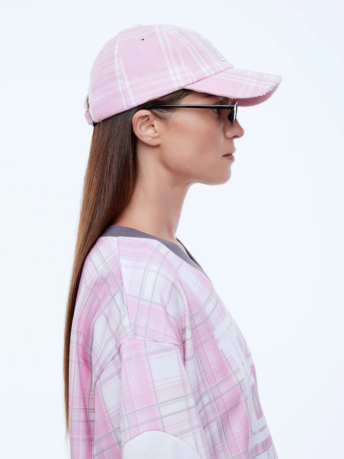 NOVA CHECK CAP - PINK CHECK