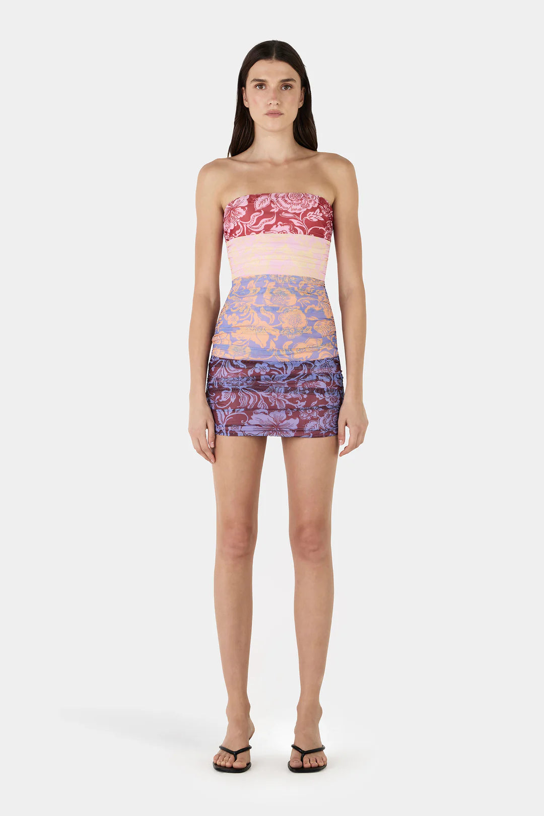FREDRIC MINI DRESS-BAJA BLOOM