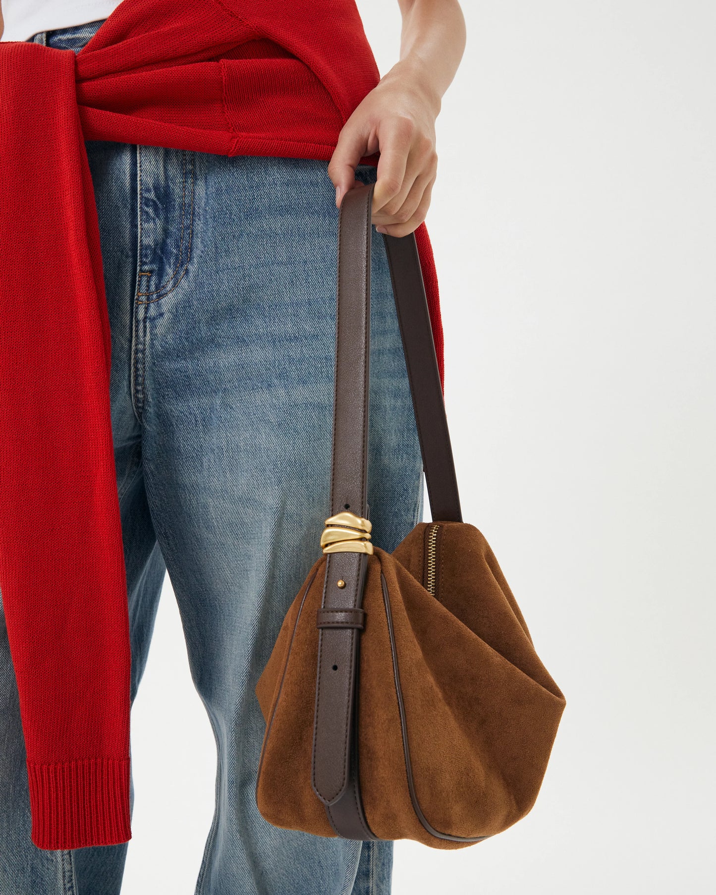 ORGANICA HOBO BAG - CHESTNUT