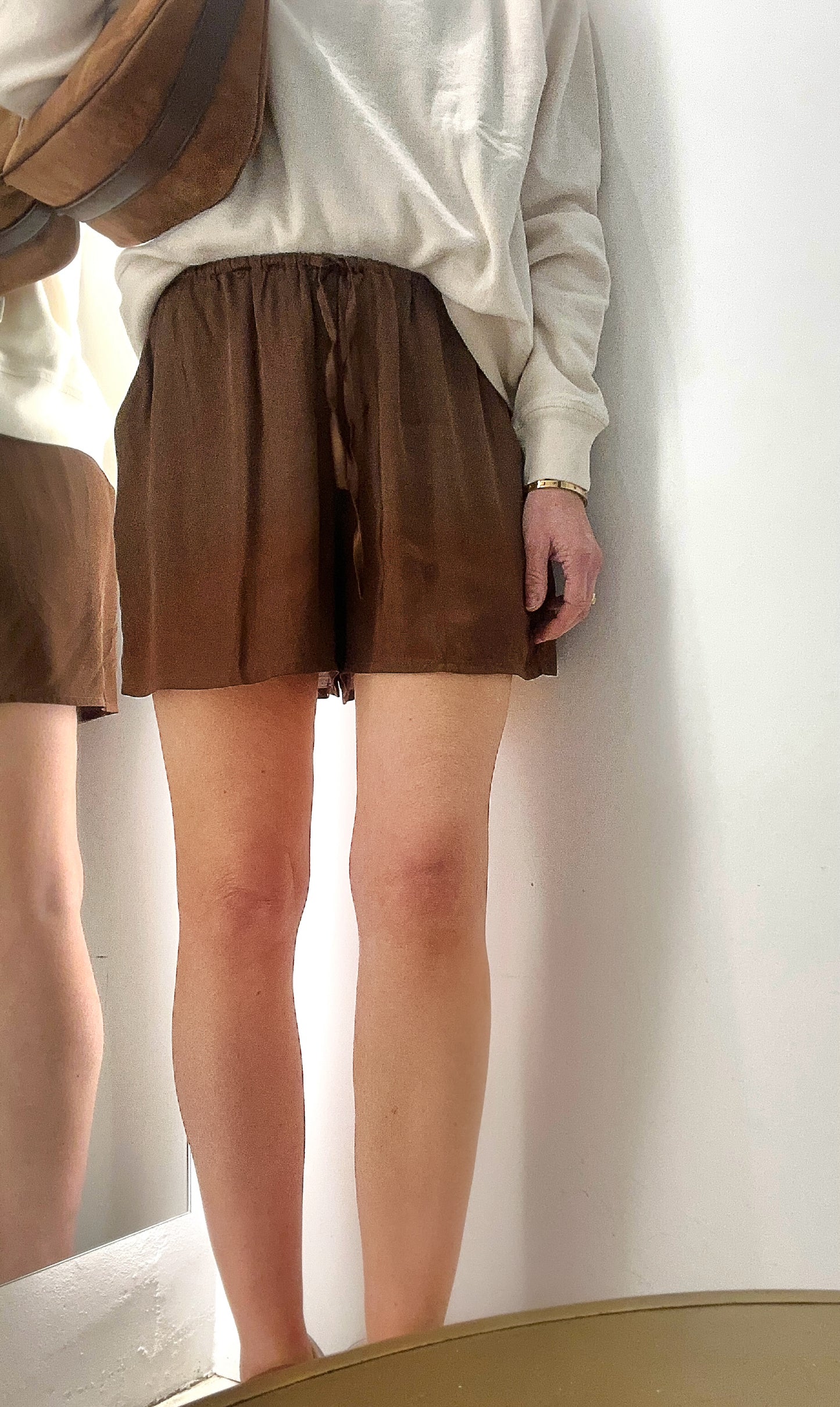 PEREGIAN SHORTS - CACAO BROWN