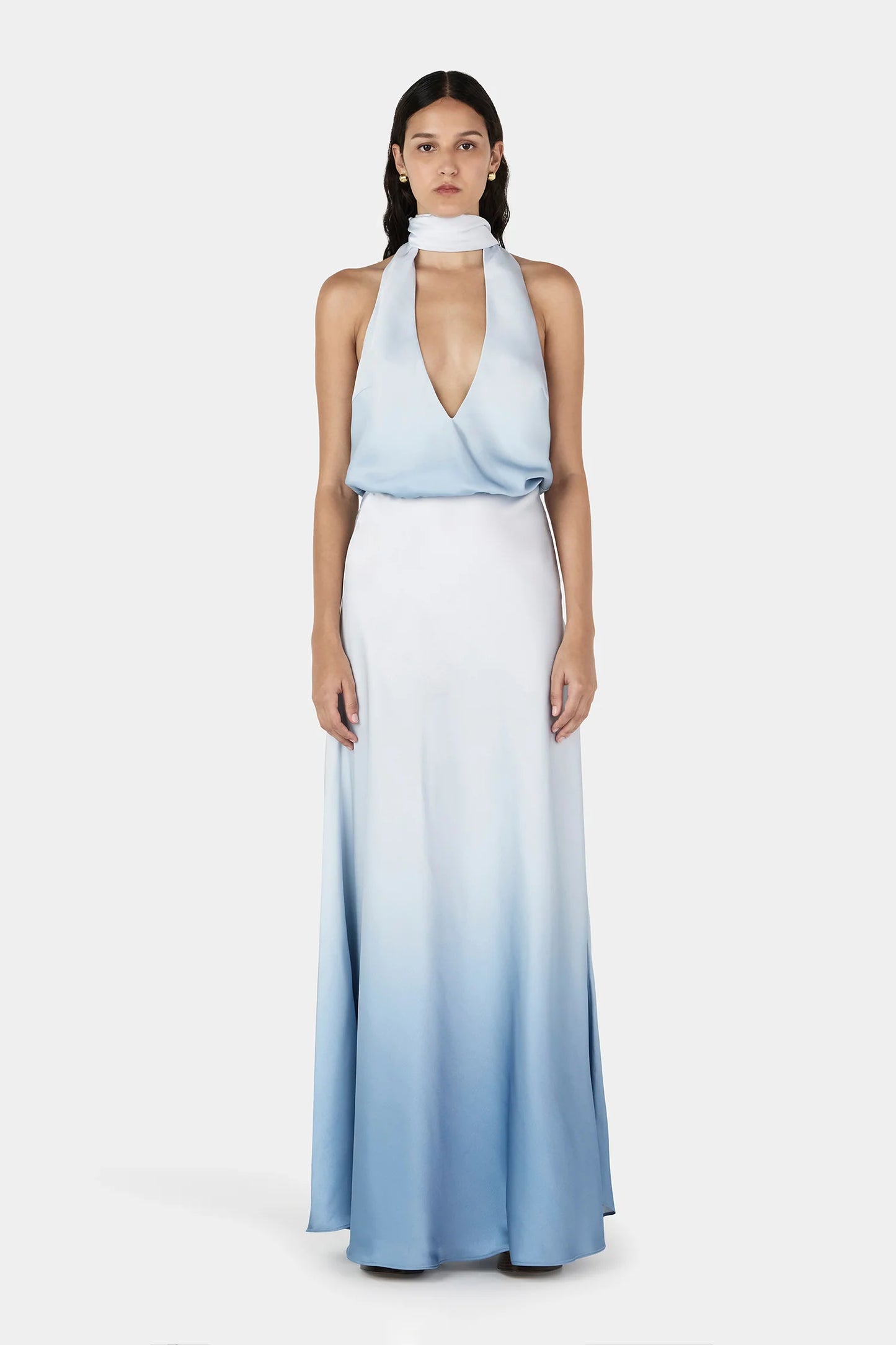 NOVA MAXI SKIRT - OCEAN SPRAY