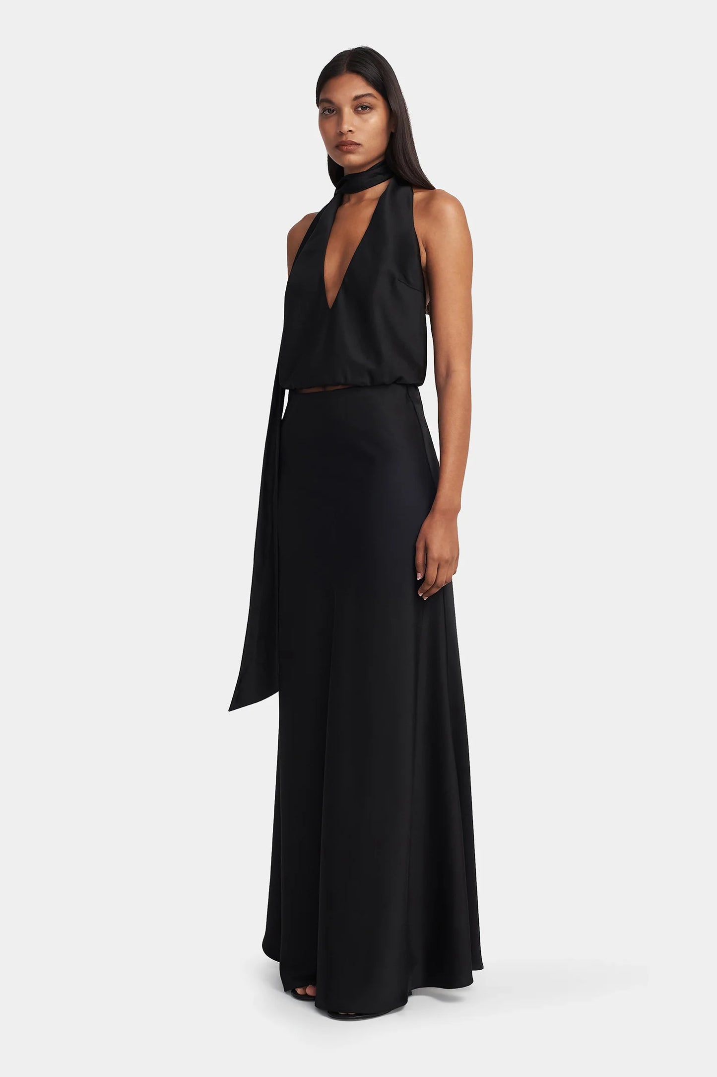 NOVA MAXI SKIRT - BLACK