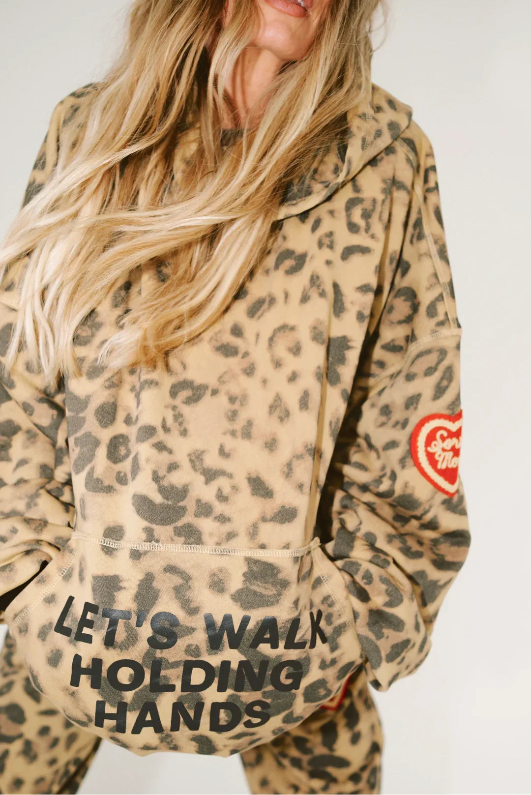 SORRY MOM HOODIE - LEOPARD