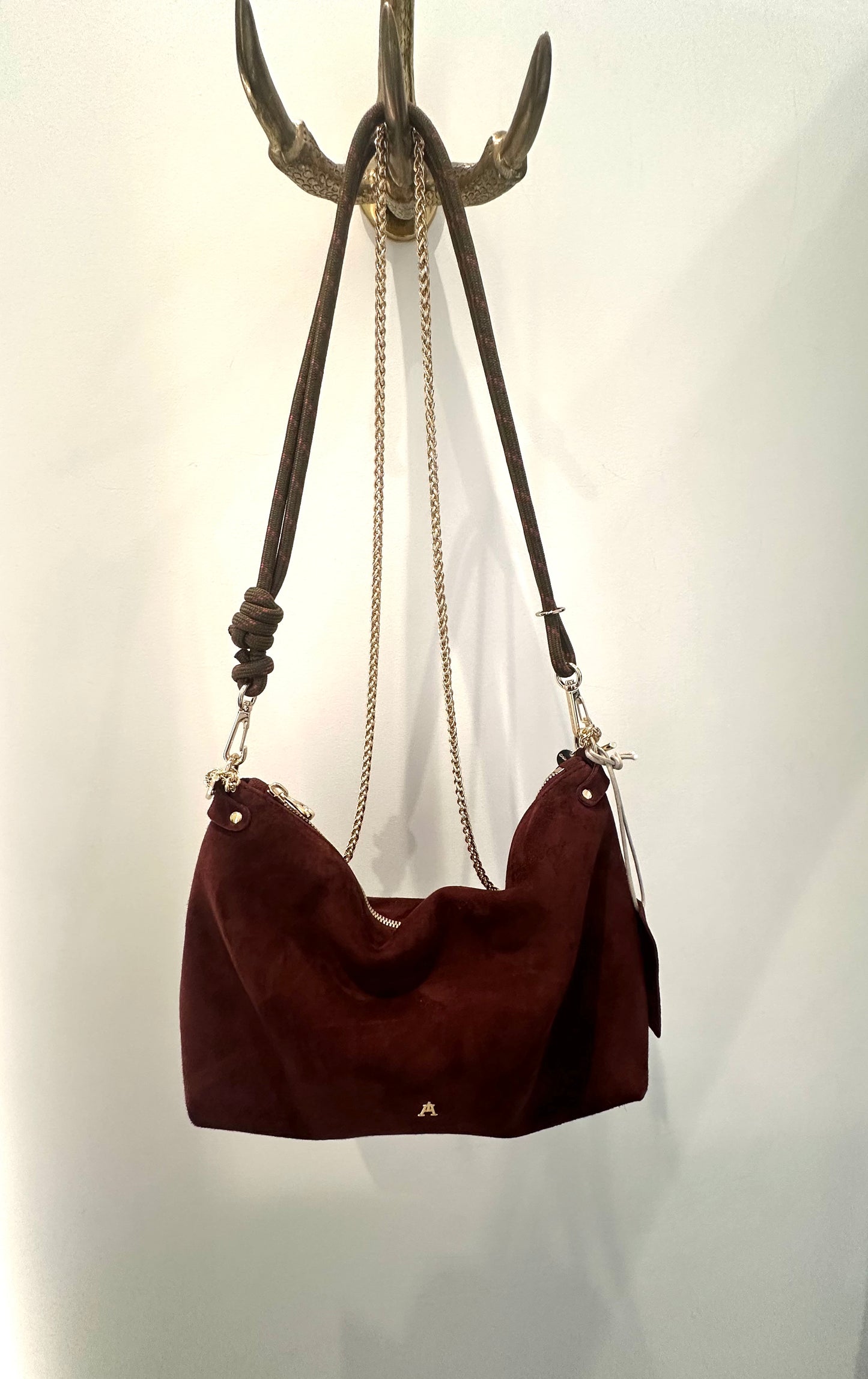 MALLOW - SUEDE BURGUNDY