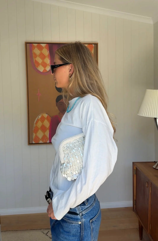 SIRENA CLUTCH-PEARL