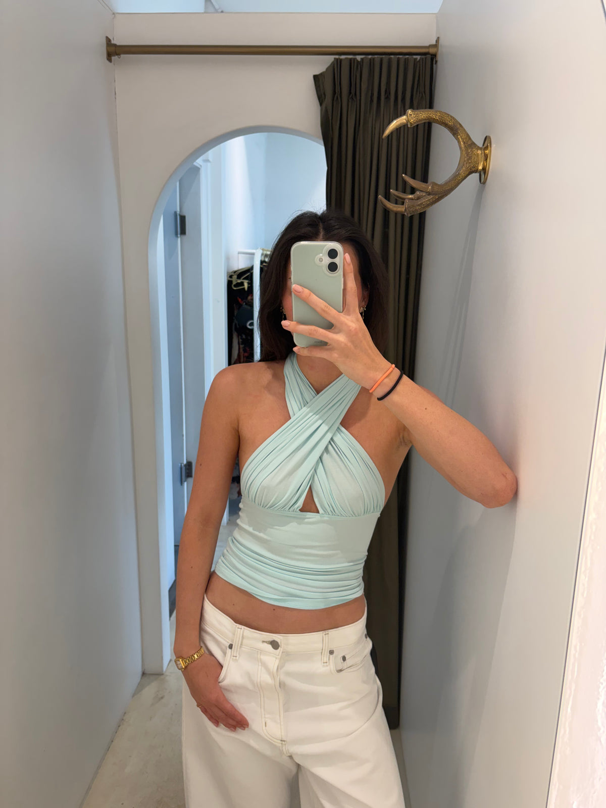 ISABELA TOP - MINT