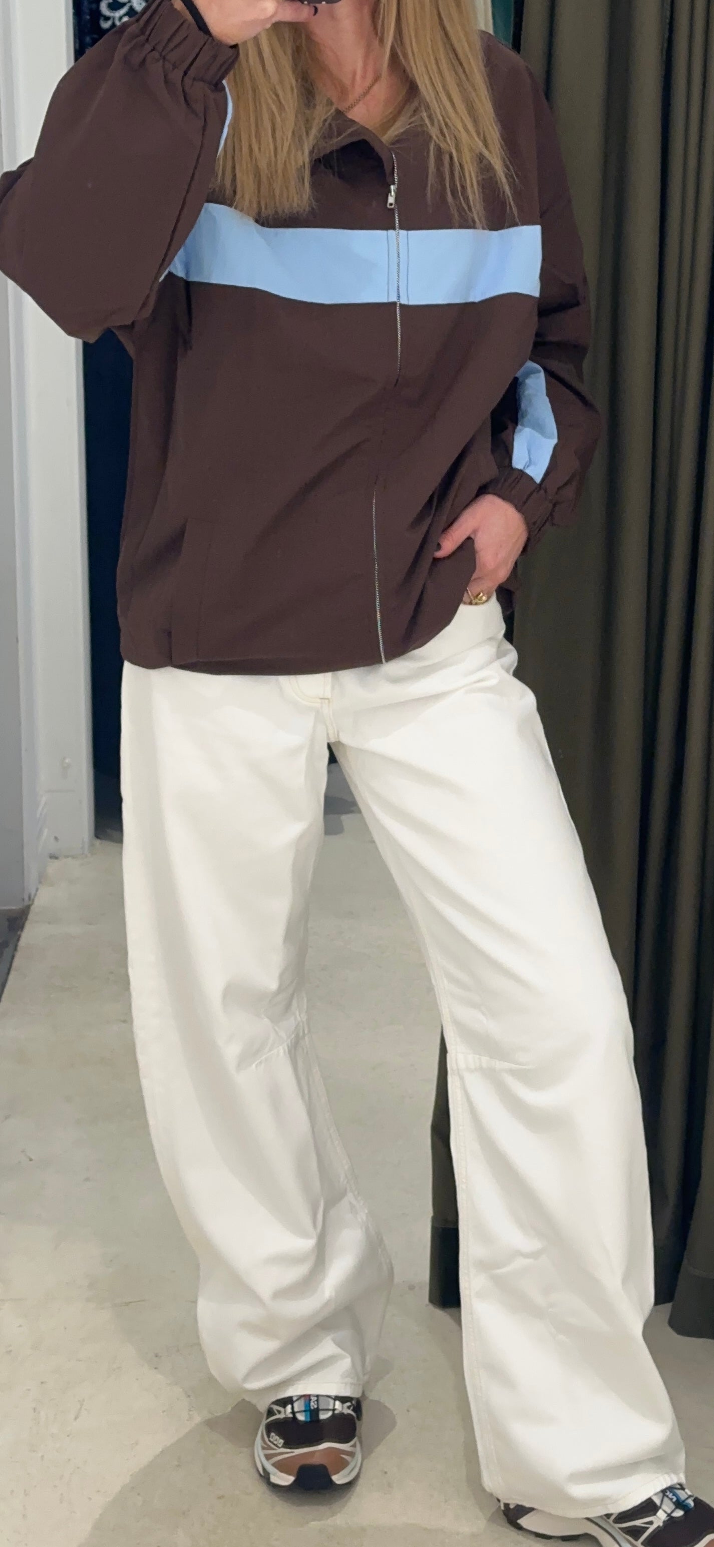 CHOC/BLUE WINDBREAKER (681-2)