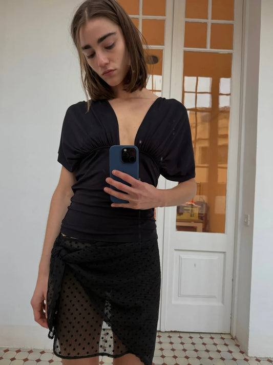 ISABELA TOP - BLACK