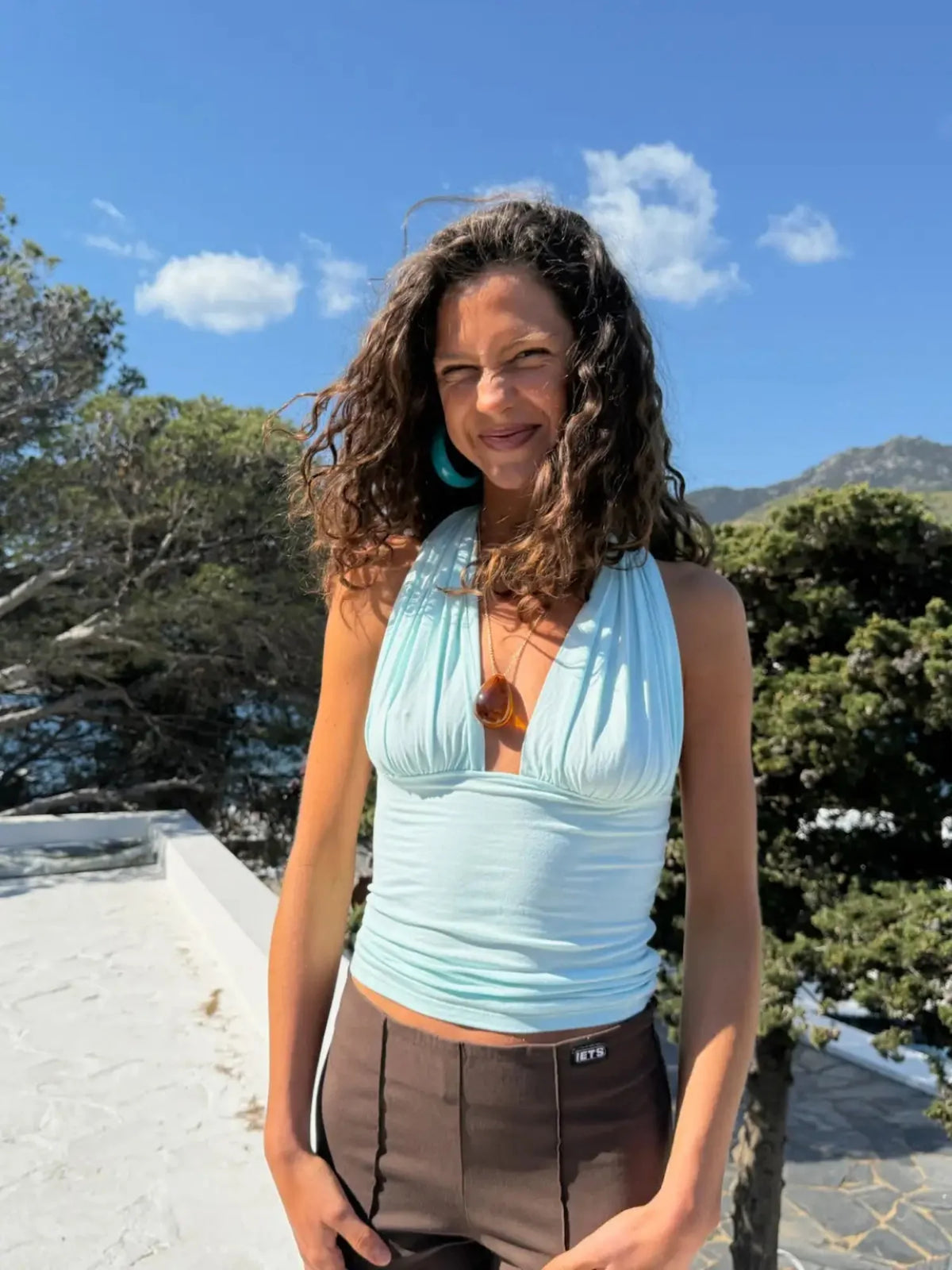 ISABELA TOP - MINT