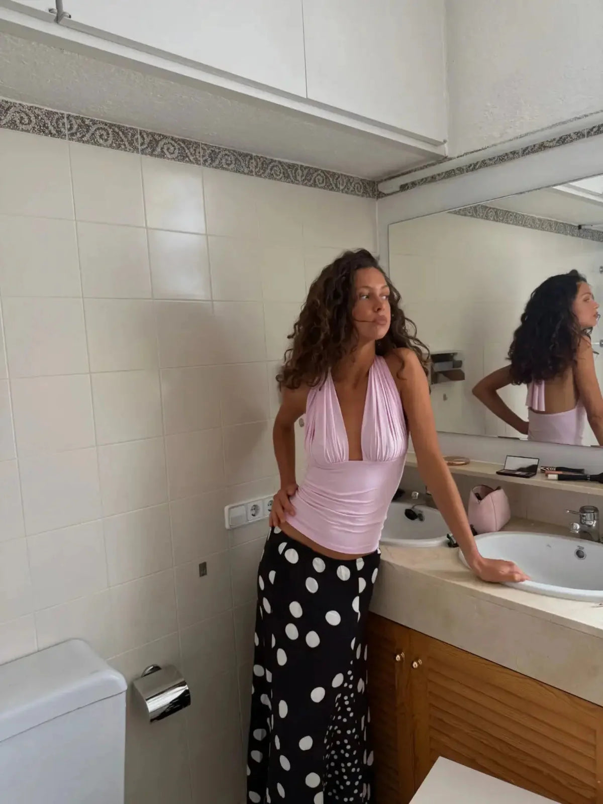 ISABELA TOP - STRAWBERRY