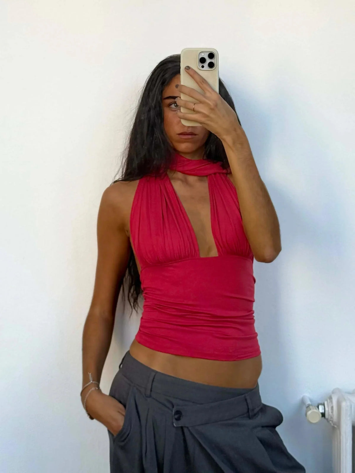 ISABELA TOP - RED