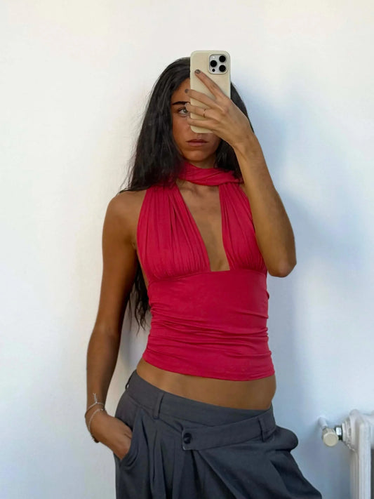 ISABELA TOP - RED
