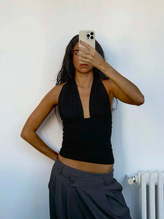 ISABELA TOP - BLACK