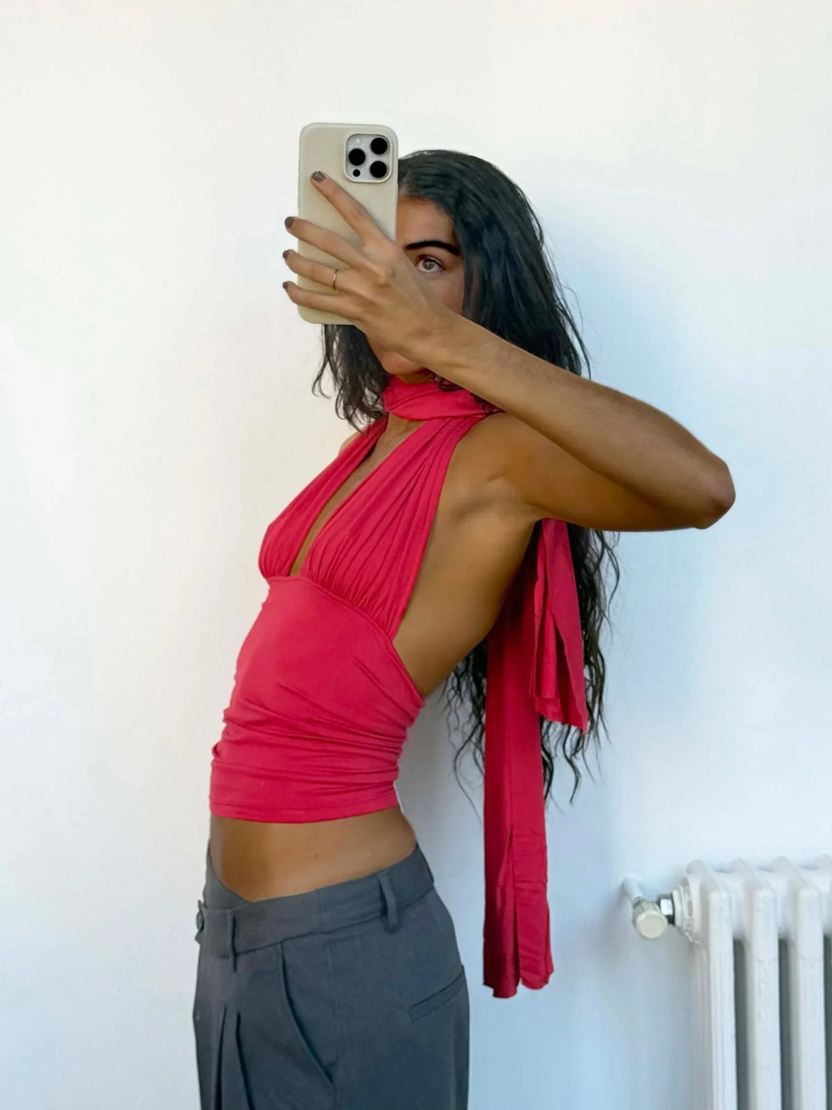 ISABELA TOP - RED