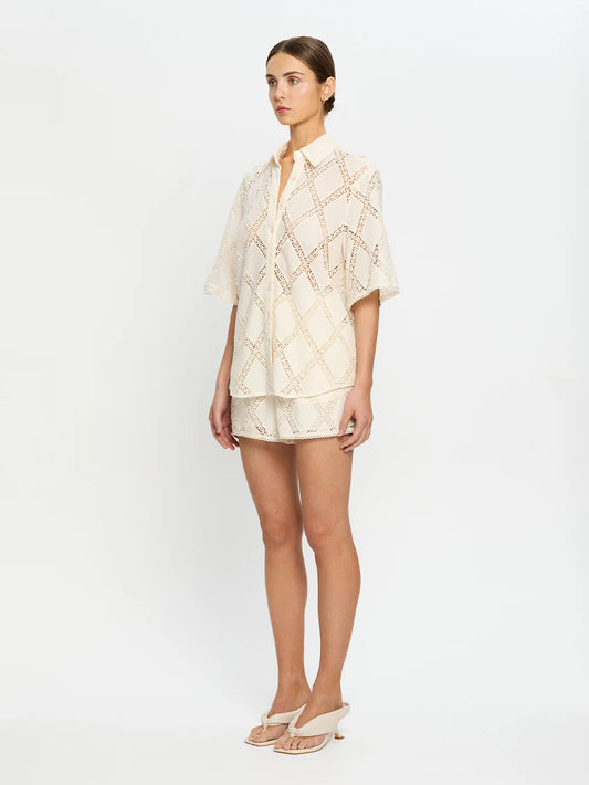 IZZY SHIRT - CREAM