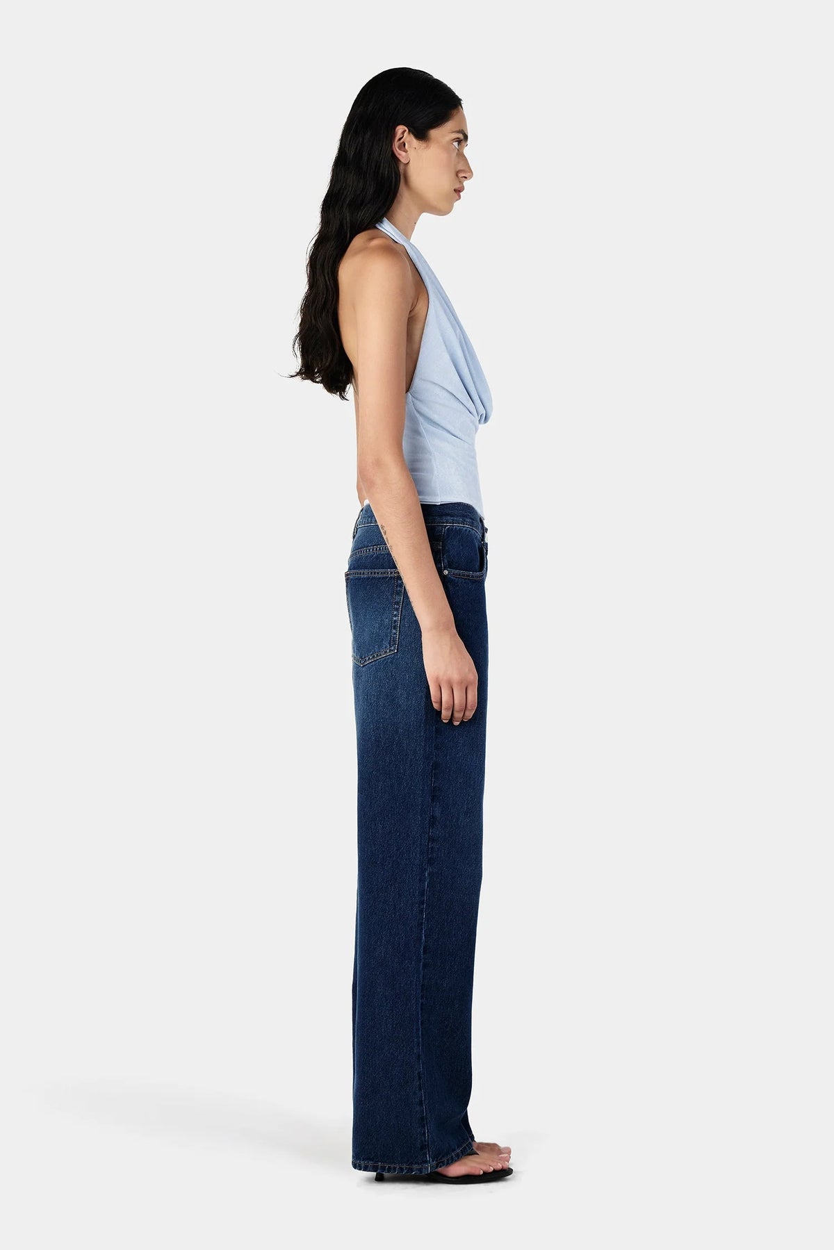 JAYDA TOP - CORNFLOWER