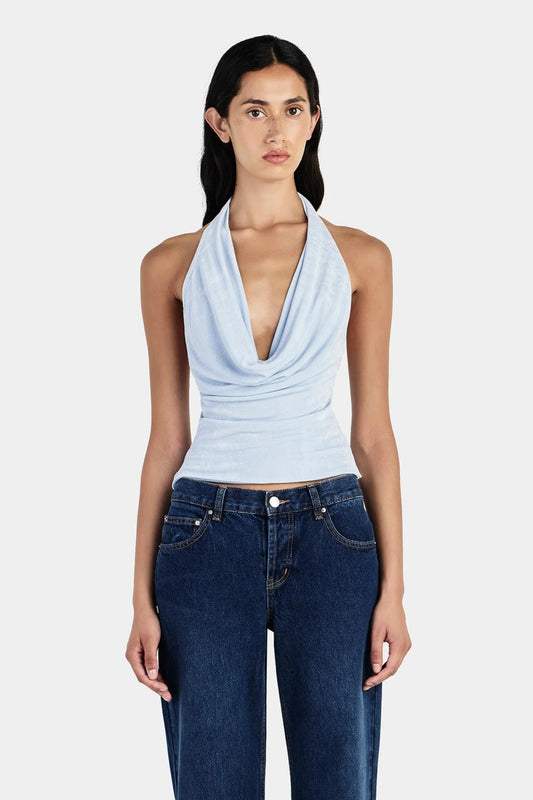 JAYDA TOP - CORNFLOWER