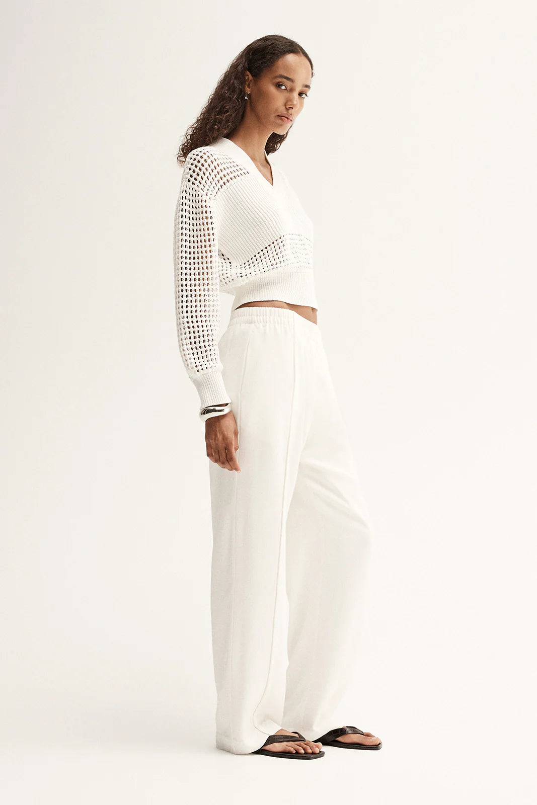 K61421 ARIA KNIT JUMPER - WHITE