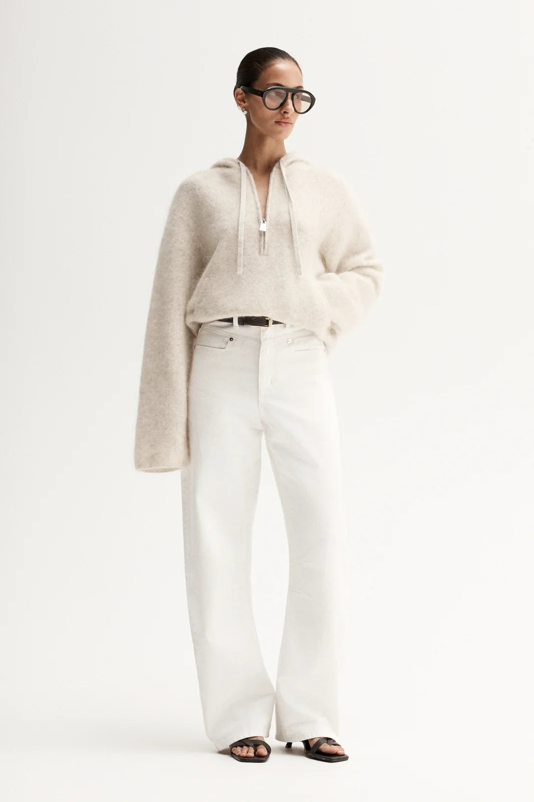MADDEN KNIT JUMPER -OATMARLE