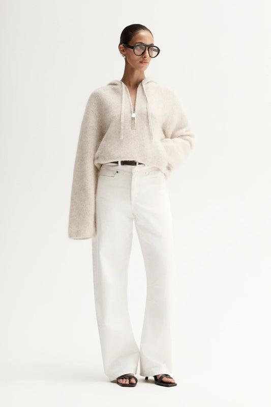 MADDEN KNIT JUMPER -OATMARLE