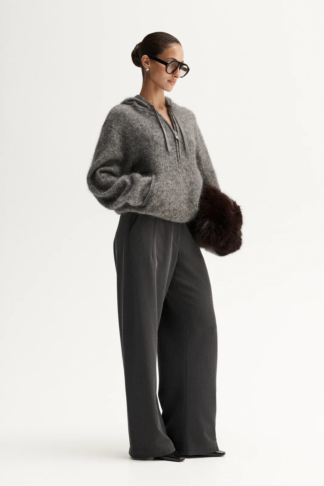MADDEN KNIT JUMPER - GREYMARLE