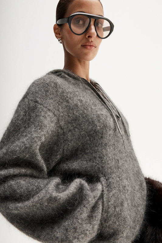 MADDEN KNIT JUMPER - GREYMARLE