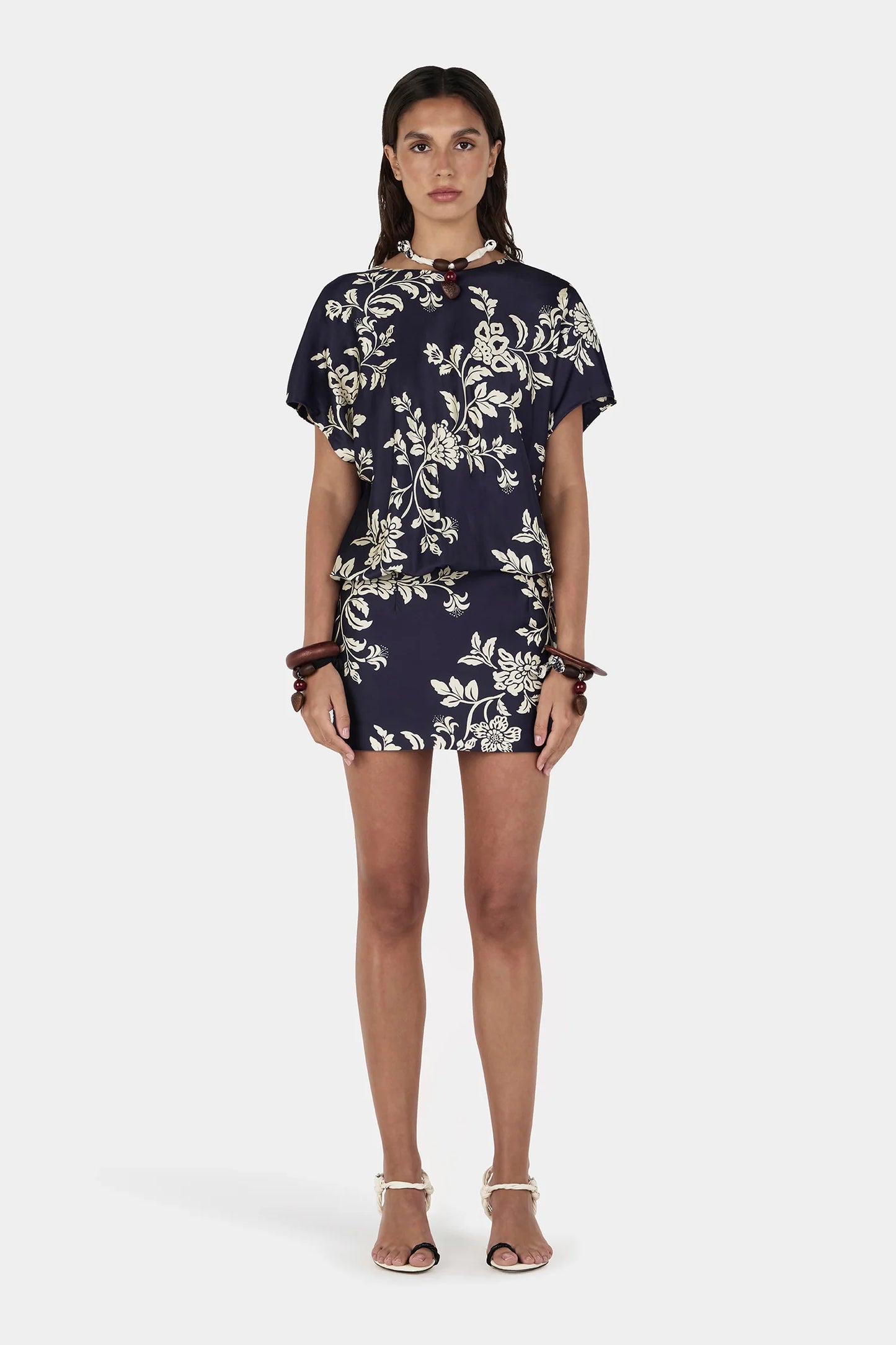 KODIE MINI DRESS-MOONLIT VINE